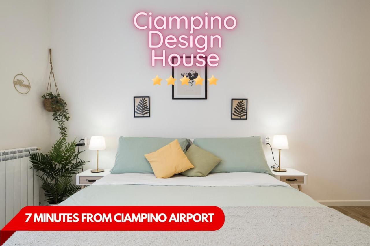 Casa Design Con A/C E Wifi_7 Minuti Ciampino Aeroporto Apartment Exterior photo